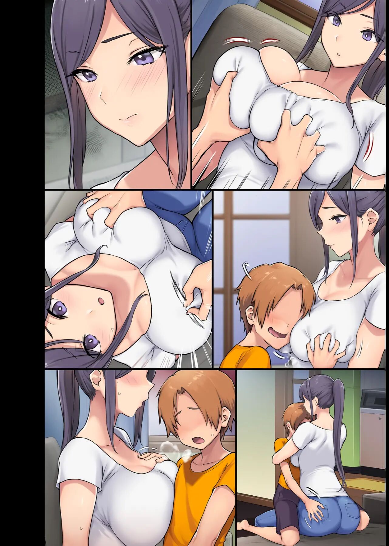 Giant Boobs Widow And Her Son's Very, Very Bad Friend Chapter 1000 Page 46